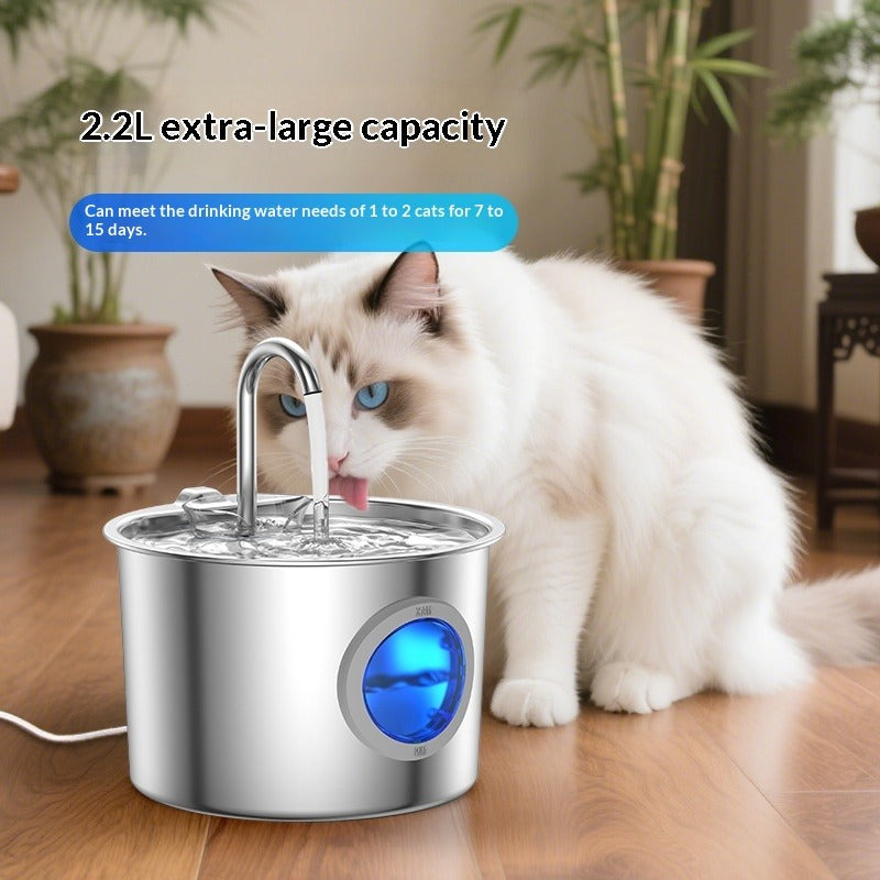 HydroPaws Stainless Steel Fountain GidgetBox