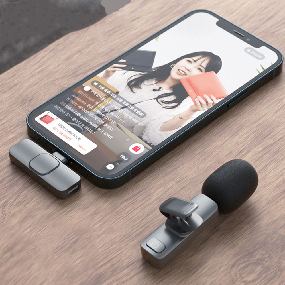 Compact Clip-On Wireless Mic GidgetBox