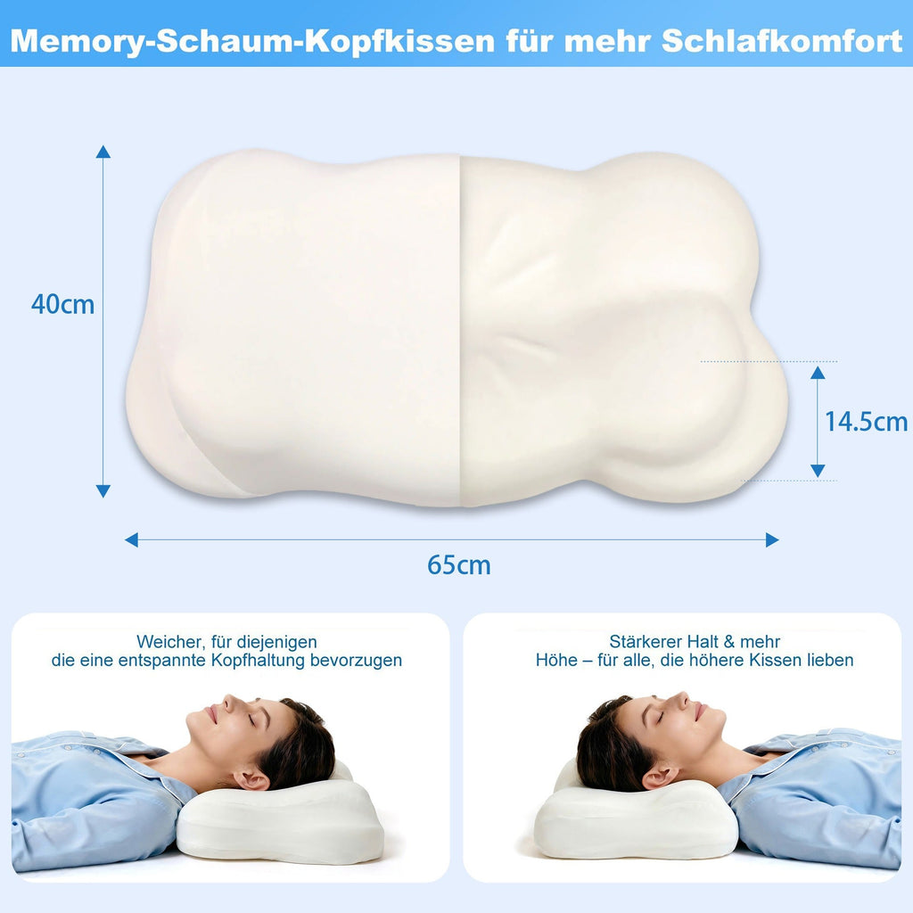 DreamCloud Memory Foam Pillow GidgetBox