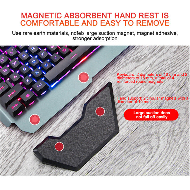 RGB-Lit Ergo Gaming Keyboard GidgetBox