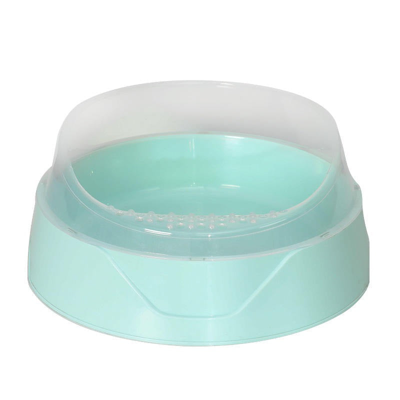 EasyClean Semi-Enclosed Cat Box with Scoop GidgetBox