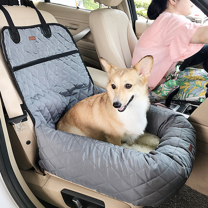 Deluxe Pet Car Seat with Comfort Cushion GidgetBox