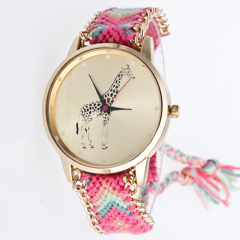 Quartz Elegance Floral Women's Watch GidgetBox