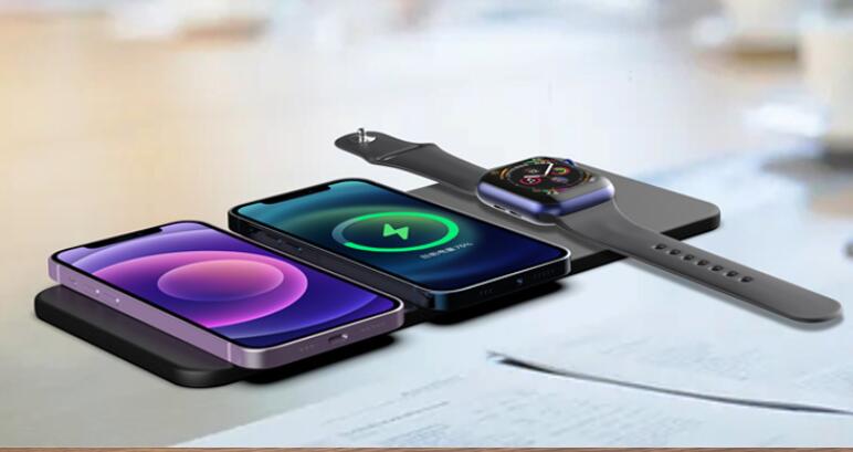 15W Trio Wireless Charger for Apple Devices GidgetBox