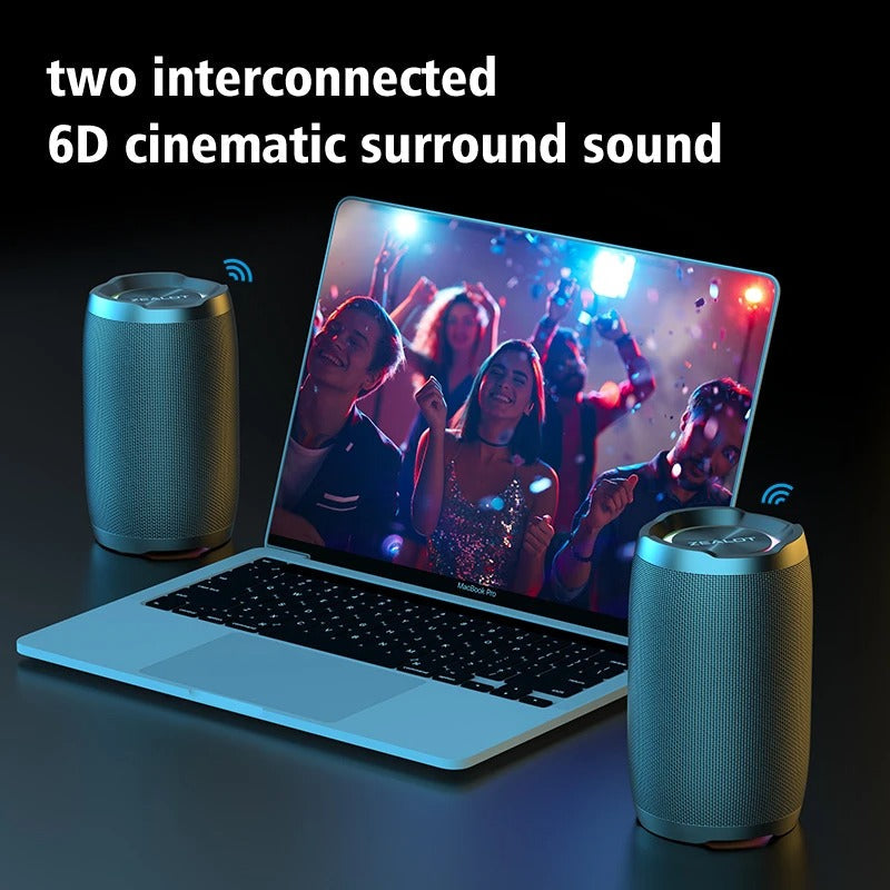 Zealot S49 360° 20W Bluetooth Soundstage GidgetBox