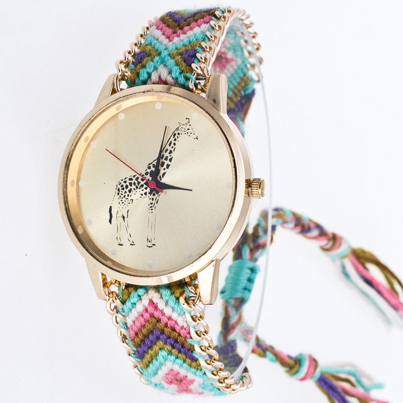 Quartz Elegance Floral Women's Watch GidgetBox