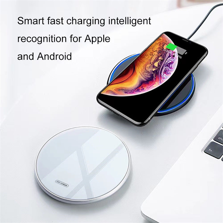 30W Sleek Mirror Charging Pad GidgetBox