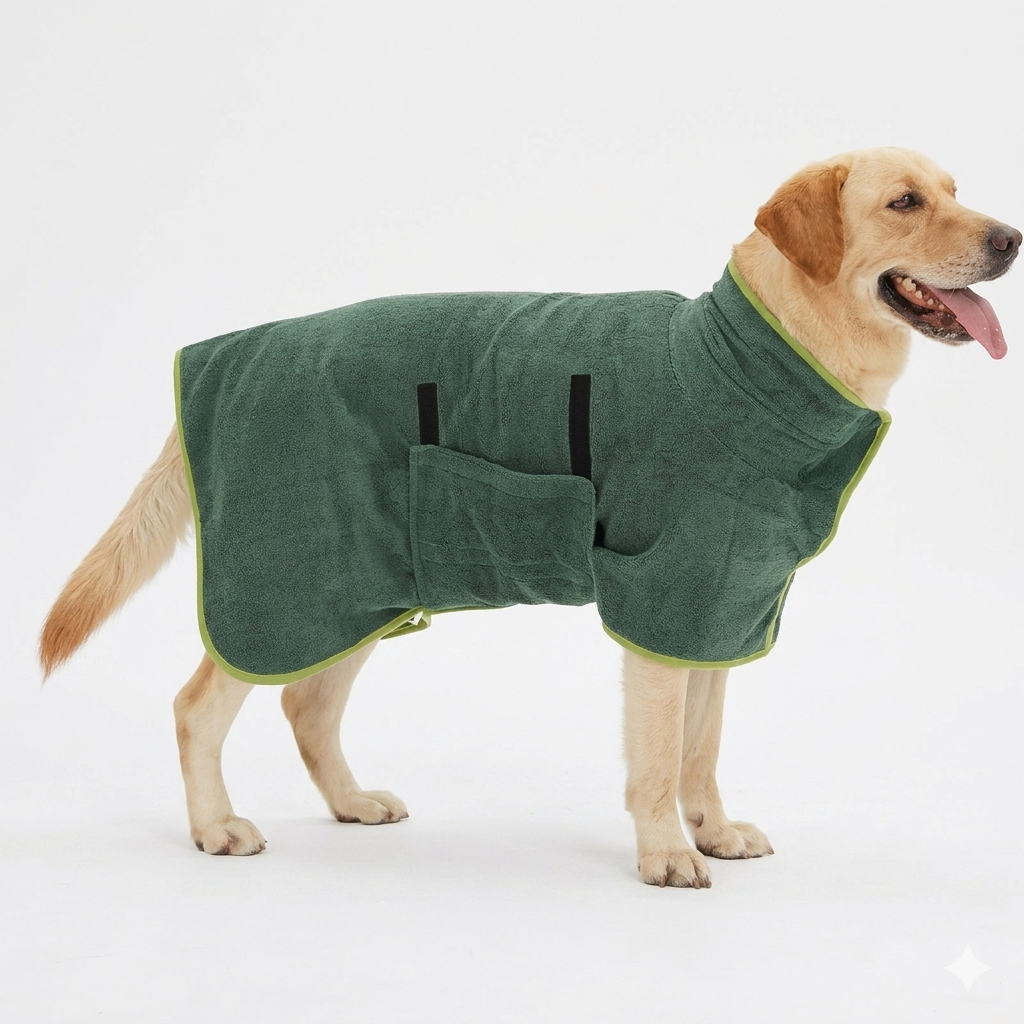 Pet Comfort Bath Wrap GidgetBox