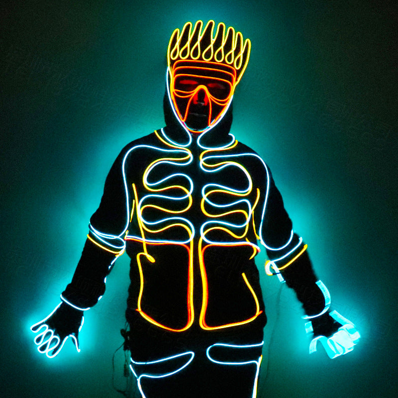 Halloween Glow Performance Mask GidgetBox