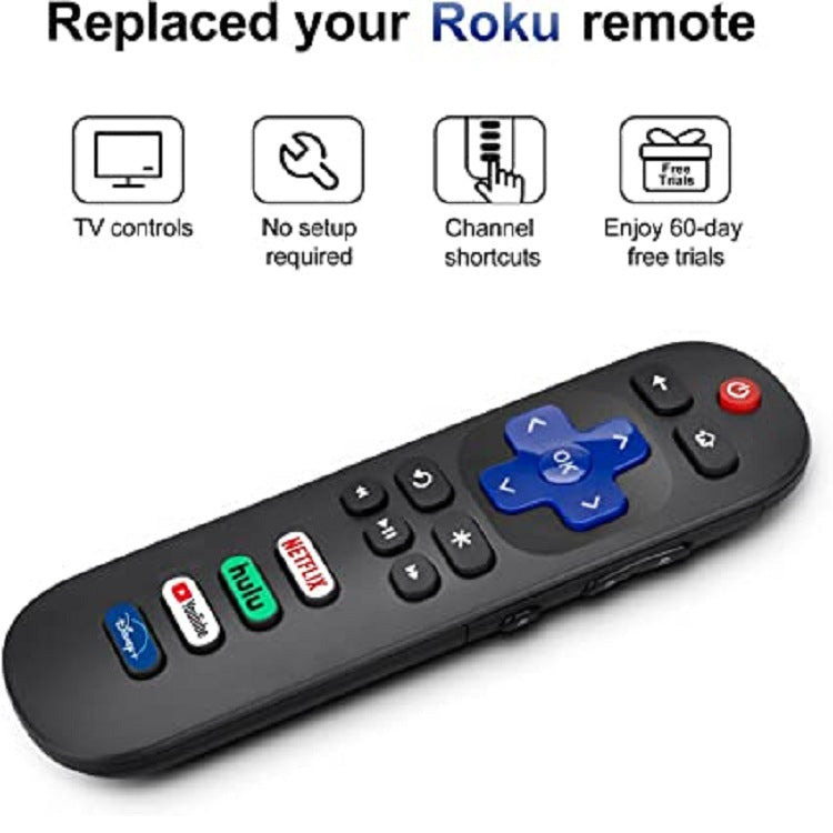 ROKU TV Universal Remote with Streaming Shortcuts GidgetBox