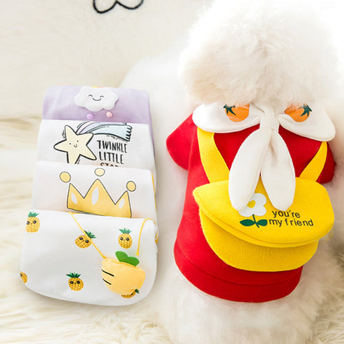 Chic Cartoon Pet Sweaters GidgetBox