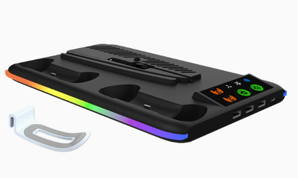 PS5 RGB Dual Charging Station GidgetBox