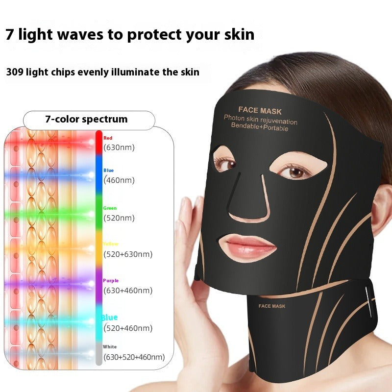 Red LED Photon Therapy Face Mask GidgetBox