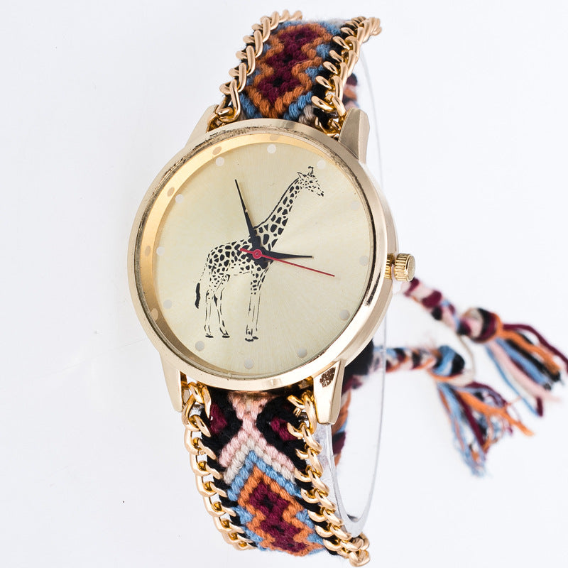Quartz Elegance Floral Women's Watch GidgetBox