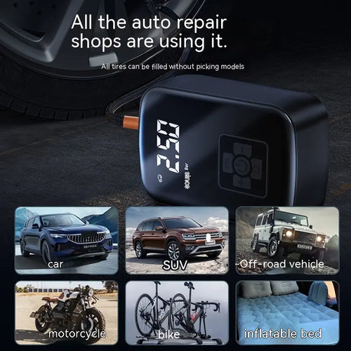 Auto AirGo Wireless Inflator GidgetBox