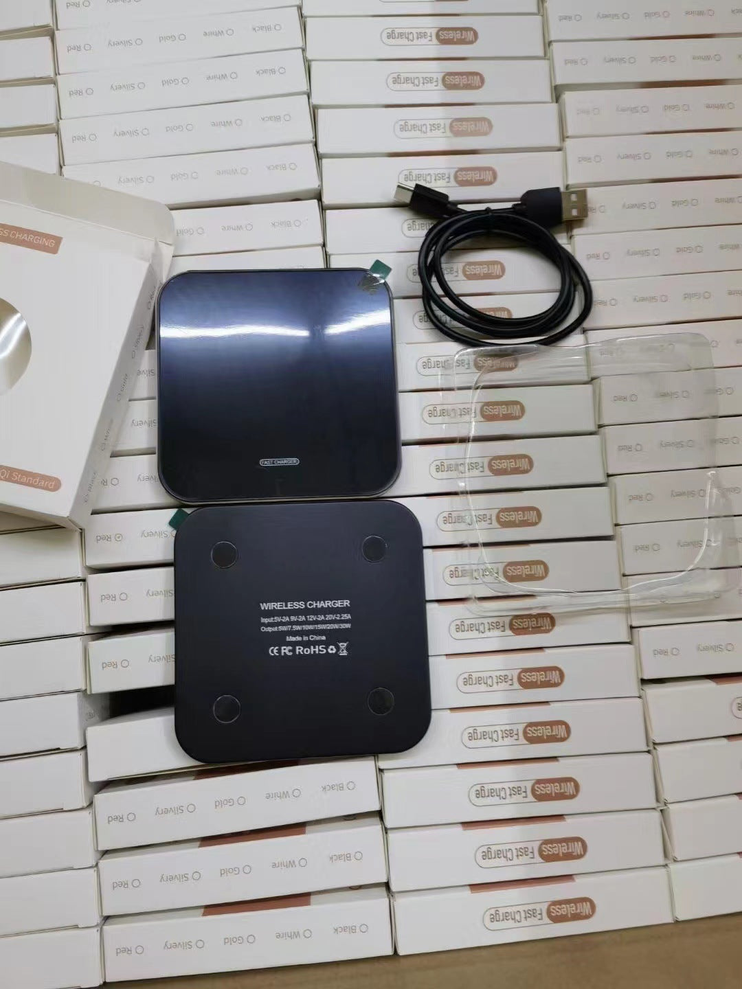 30W Sleek Mirror Charging Pad GidgetBox