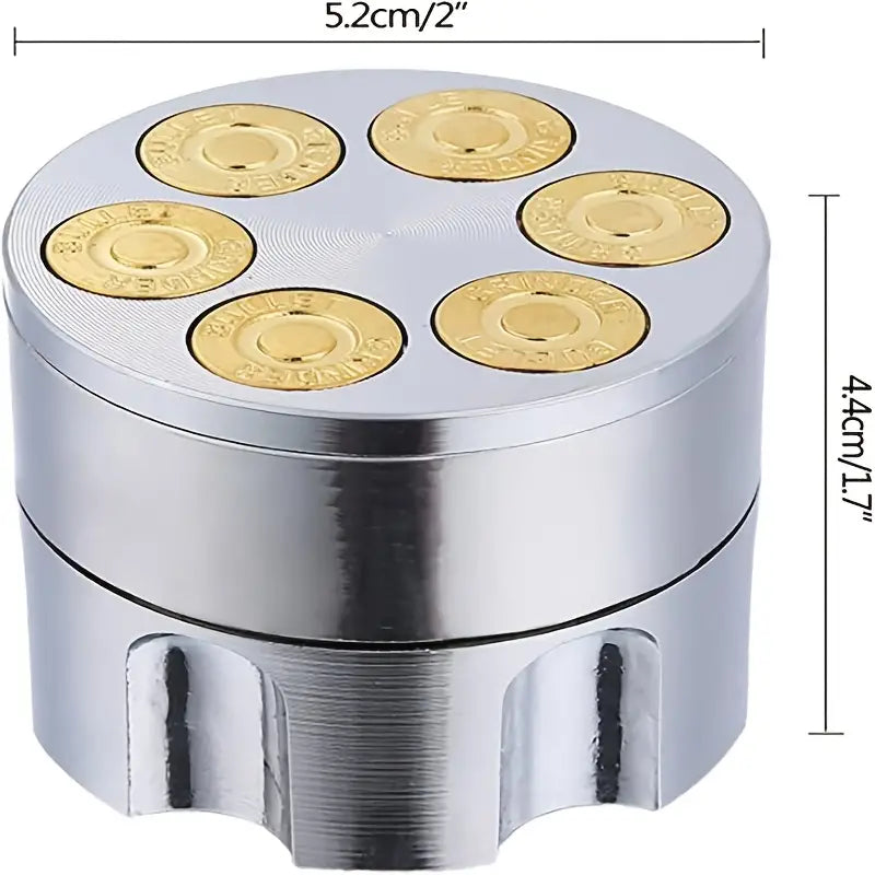 Silver Bullet Herb Grinder GidgetBox