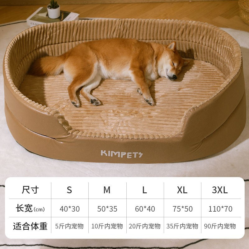 Deluxe All-Weather Pet Lounge with Removable Cover GidgetBox