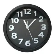 Silent 3D Round Quartz Clock GidgetBox