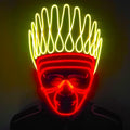 Halloween Glow Performance Mask GidgetBox