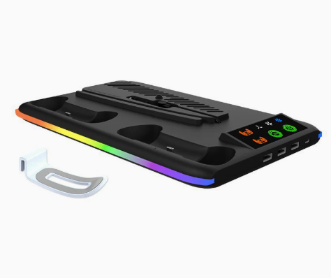 PS5 RGB Dual Charging Station GidgetBox