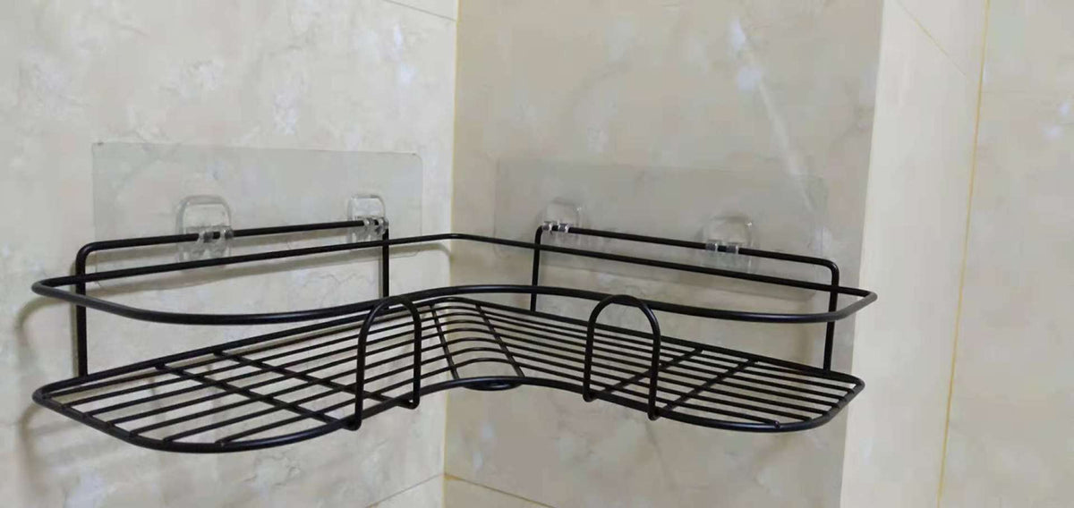 Triangular No-Drill Corner Rack GidgetBox