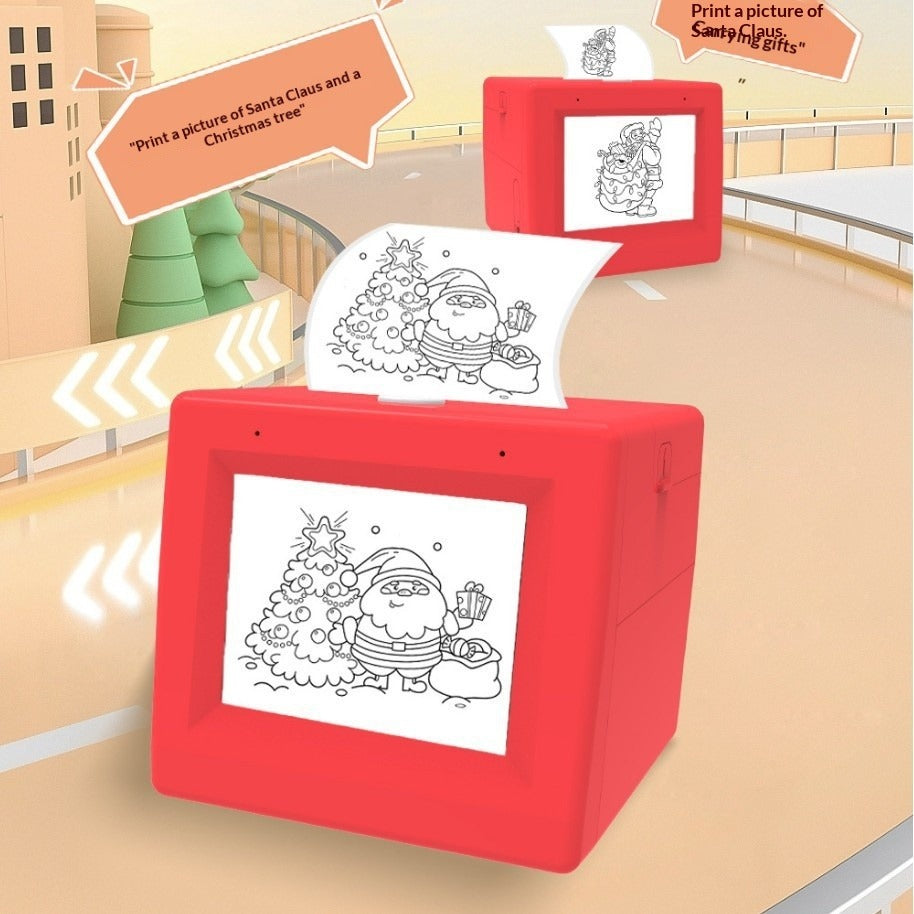 AI Voice-Controlled Kid's Printer GidgetBox