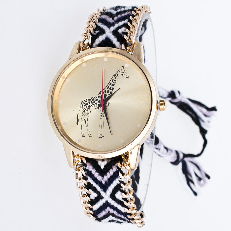 Quartz Elegance Floral Women's Watch GidgetBox