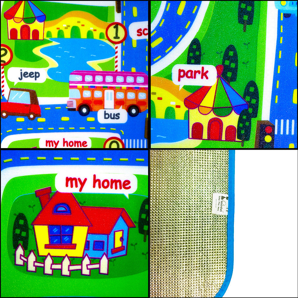 Metro Map Play & Crawling Mat GidgetBox