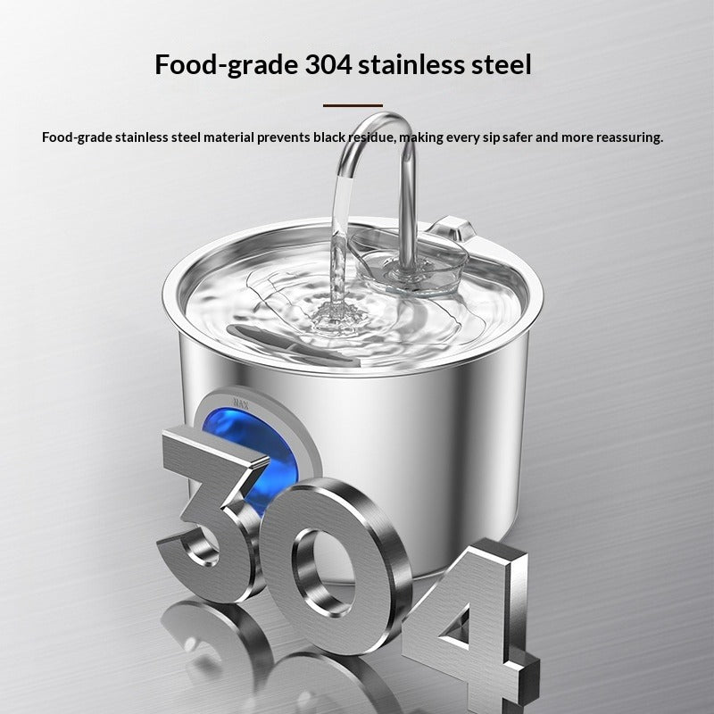 HydroPaws Stainless Steel Fountain GidgetBox