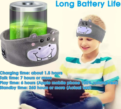 Bluetooth Plush Animal Sleep Shade GidgetBox