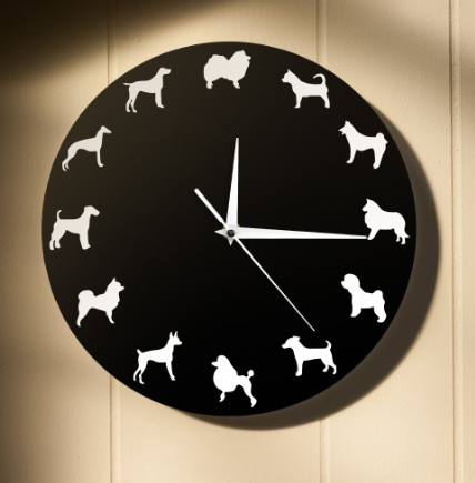 Chic Mirror Wall Clock Decor GidgetBox