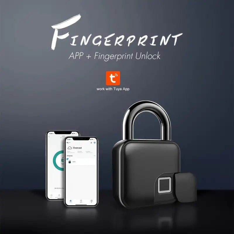 Keyless Biometric Padlock GidgetBox
