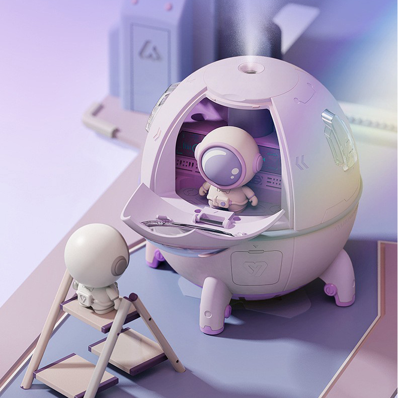 SpaceMate Humidifier & Air Purifier GidgetBox