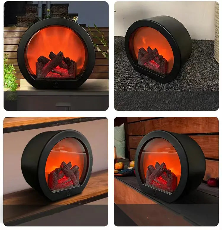 LED Flame Illusion Lantern GidgetBox
