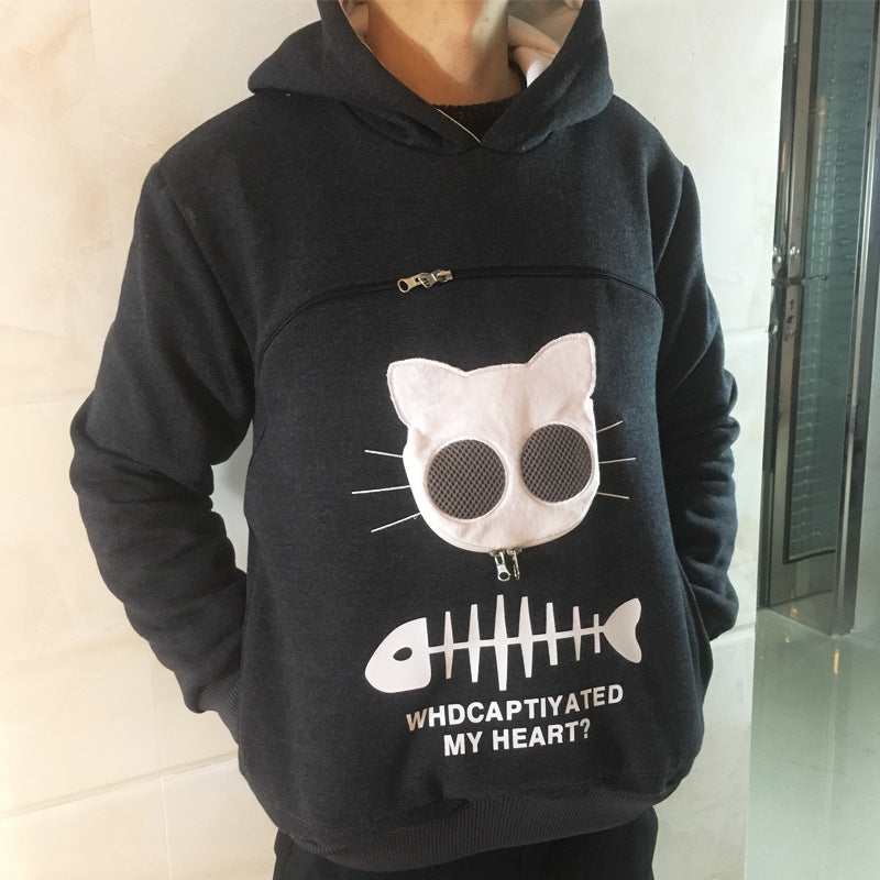 Cozy Cat Companion Hoodie