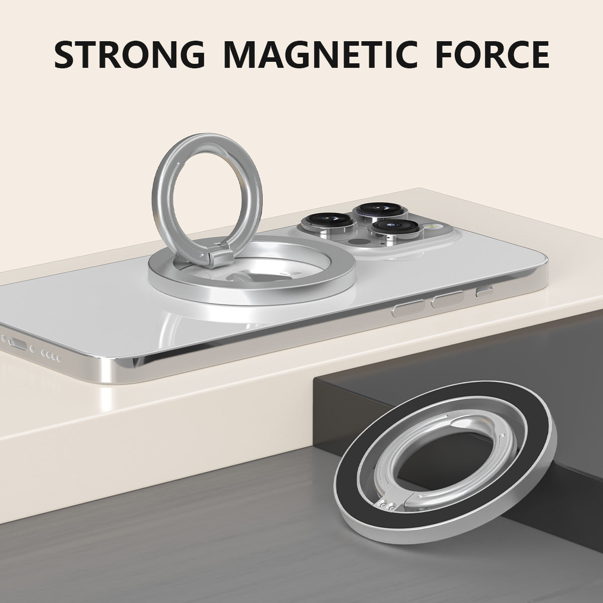 Zinc Alloy iPhone MagSafe Ring Holder GidgetBox