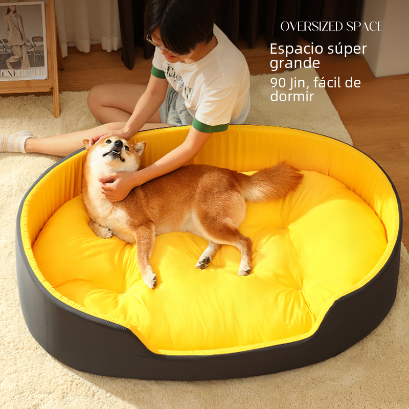 Deluxe All-Weather Pet Lounge with Removable Cover GidgetBox
