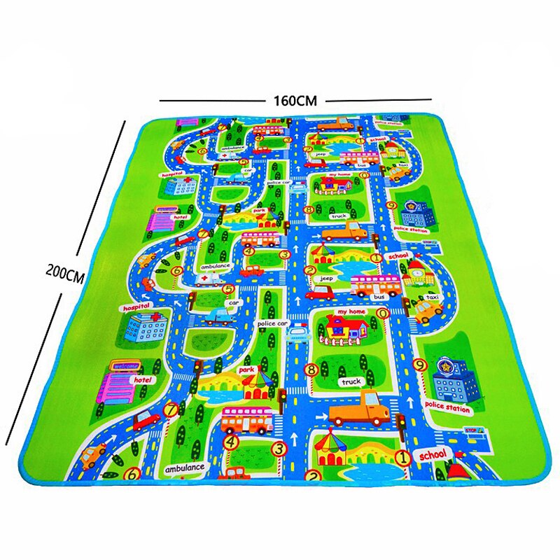 Metro Map Play & Crawling Mat GidgetBox