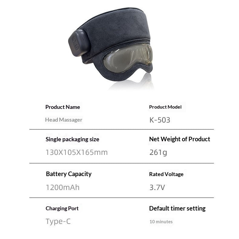 Thermal Head Knead Massager GidgetBox