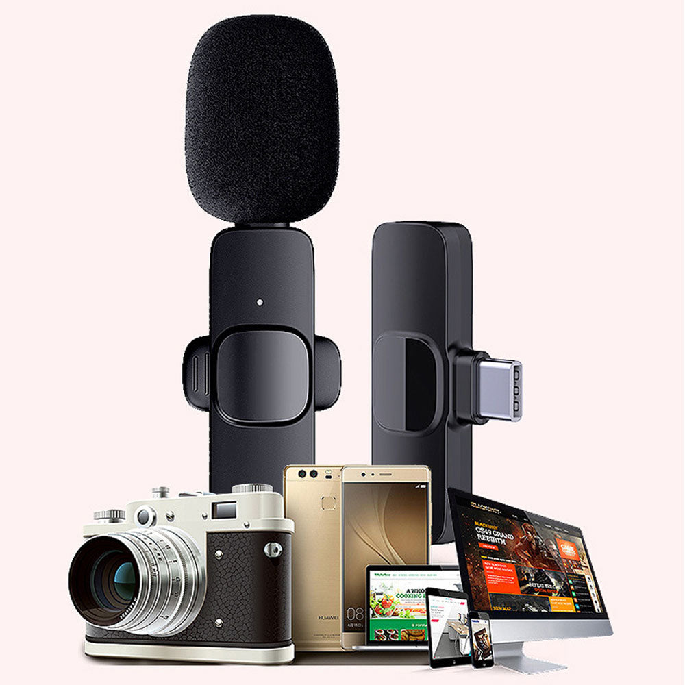 Compact Clip-On Wireless Mic GidgetBox