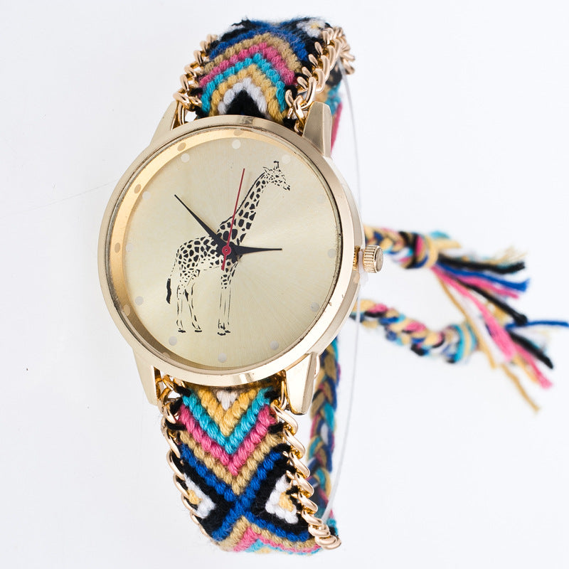 Quartz Elegance Floral Women's Watch GidgetBox