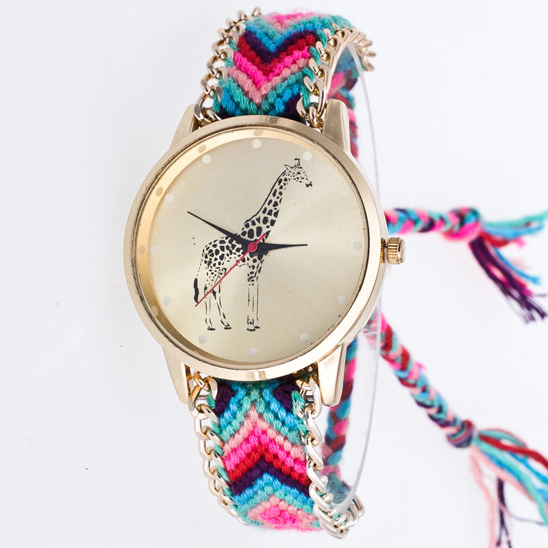 Quartz Elegance Floral Women's Watch GidgetBox