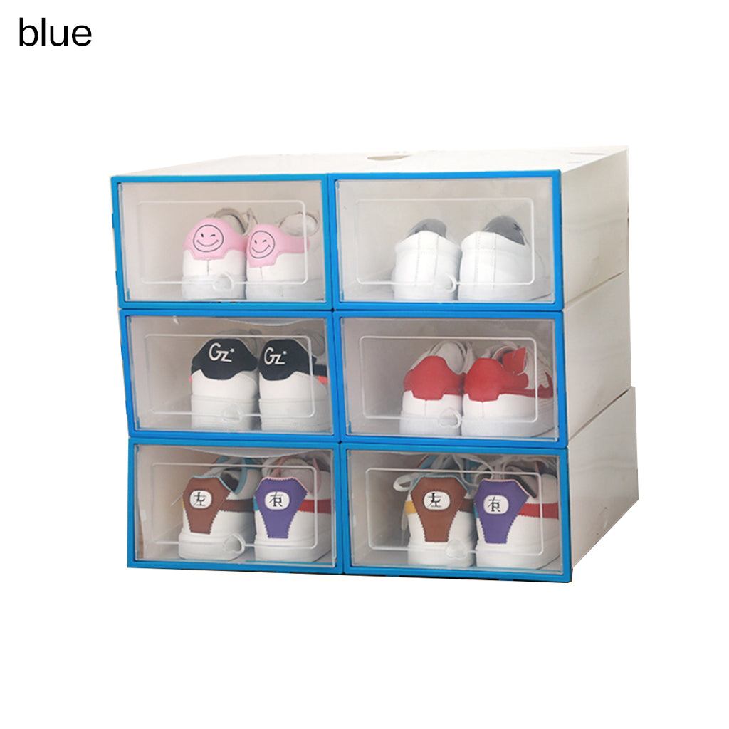 Clear Stackable Men's Shoe Organizer GidgetBox