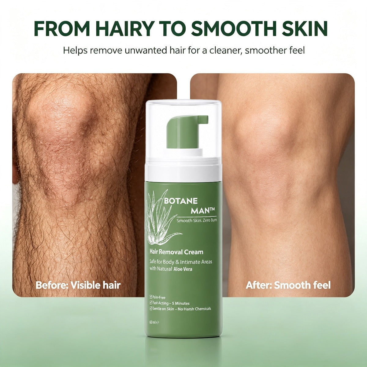 Soft Touch Hair Removal Foam 60ml GidgetBox