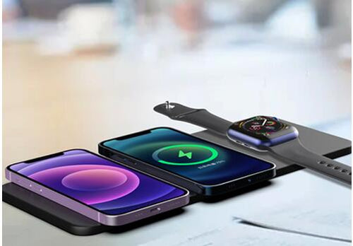 15W Trio Wireless Charger for Apple Devices GidgetBox