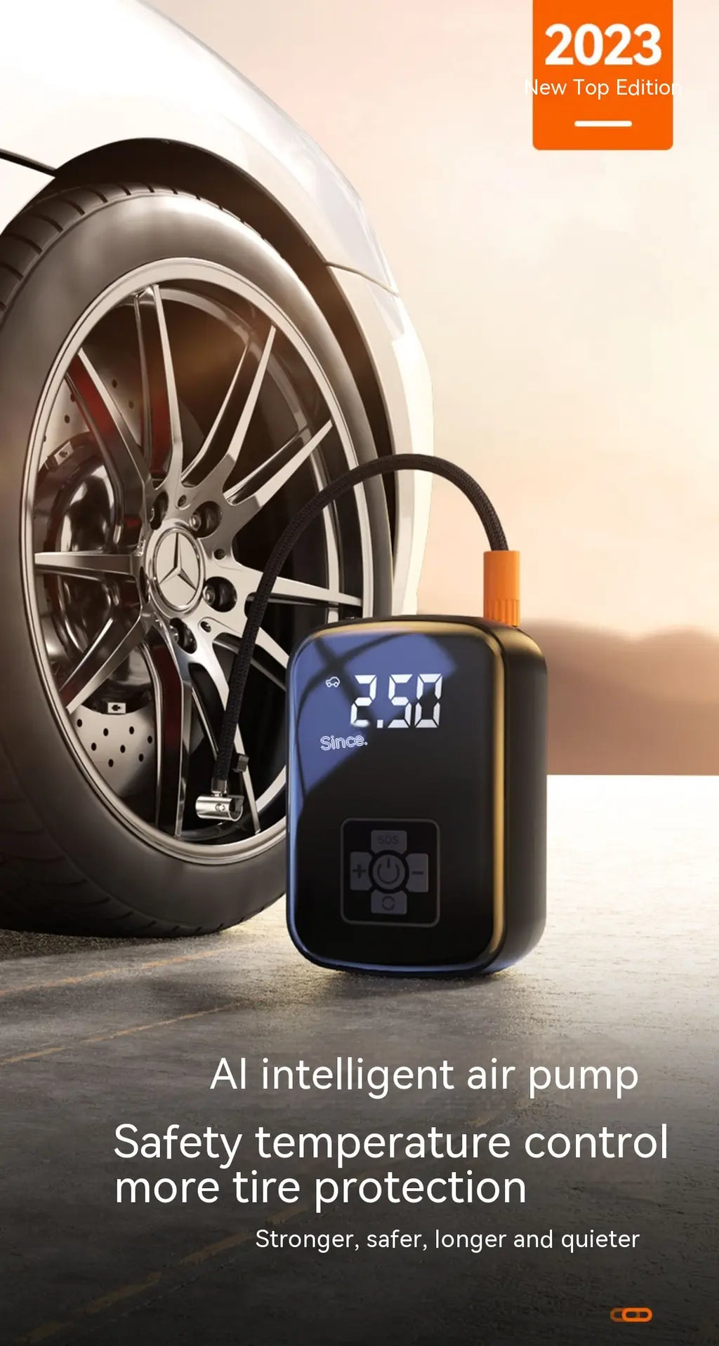 Auto AirGo Wireless Inflator GidgetBox