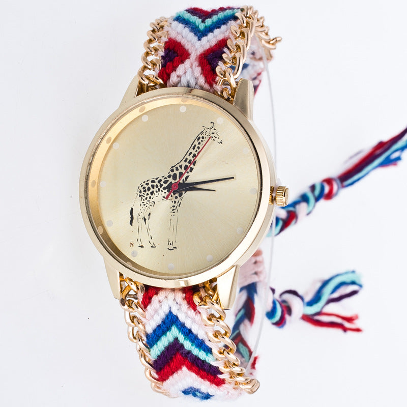 Quartz Elegance Floral Women's Watch GidgetBox