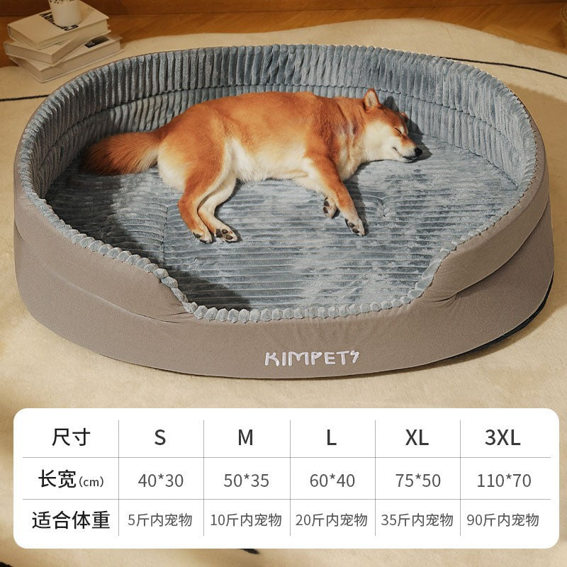 Deluxe All-Weather Pet Lounge with Removable Cover GidgetBox