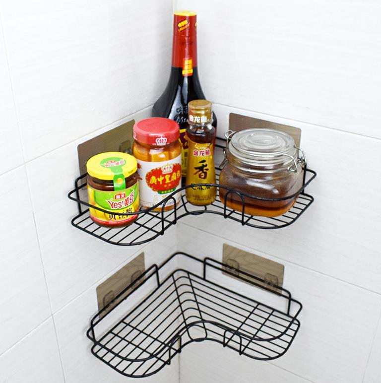 Triangular No-Drill Corner Rack GidgetBox